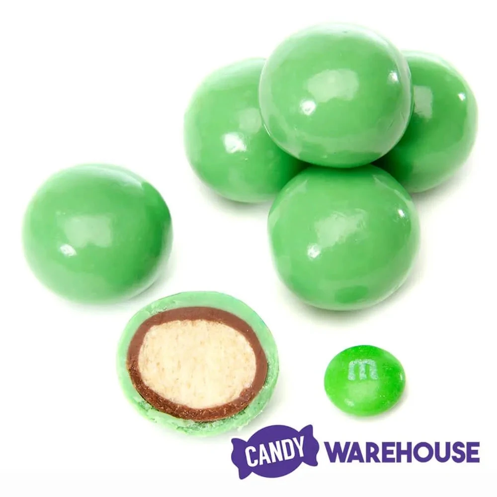 Koppers Milk Chocolate Covered Malt Balls - Light Green: 5LB Bag 5 Koppers Milk Chocolate Covered Malt Balls - Light Green: 5LB Bag - Image 3