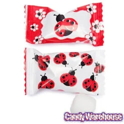 Lady Bug Wrapped Butter Mint Creams: 300-Piece Case -Candy Promotion Shop lady bug wrapped butter mint creams 300 piece case candy warehouse 3 269f2a25 0a91 4c25 9c8a 90bcbef902a4