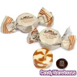 Lancaster Caramel And Vanilla Soft Cremes Candy: 8-Ounce Bag -Candy Promotion Shop lancaster caramel and vanilla soft cremes candy 8 ounce bag candy warehouse 4