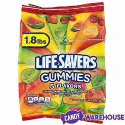 LifeSavers Gummies Candy - 5 Flavors: 1.6LB Bag 11 LifeSavers Gummies Candy - 5 Flavors: 1.6LB Bag -Candy Promotion Shop lifesavers gummies candy 5 flavors 1 6lb bag candy warehouse 5
