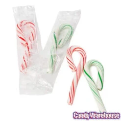 LifeSavers Wint-O-Green And Pep-O-Mint Mini Candy Canes: 40-Piece Box -Candy Promotion Shop lifesavers wint o green and pep o mint mini candy canes 40 piece box candy warehouse 3