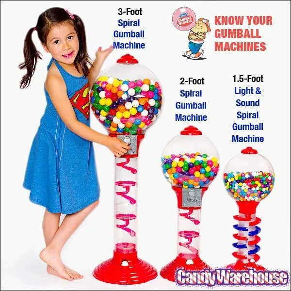 Light And Sound Spiral Gumball Machine Bank With Gumballs 5 Light And Sound Spiral Gumball Machine Bank With Gumballs - Image 3