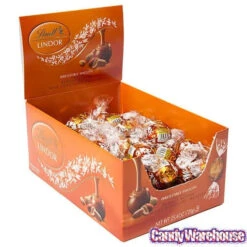 Lindt Chocolate Lindor Truffles - Peanut Butter: 60-Piece Box -Candy Promotion Shop lindt chocolate lindor truffles peanut butter 60 piece box candy warehouse 6
