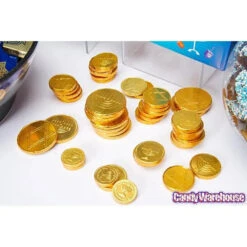 Madelaine Chanukah Gelt Gold Foiled Milk Chocolate Coins: 5LB Bag 9 Madelaine Chanukah Gelt Gold Foiled Milk Chocolate Coins: 5LB Bag -Candy Promotion Shop madelaine chanukah gelt gold foiled milk chocolate coins 5lb bag candy warehouse 3