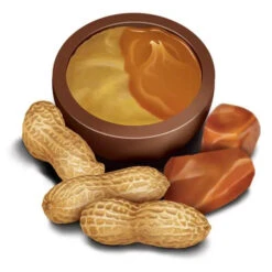 Madelaine Duets Peanut Butter & Caramel Filled Chocolate Truffles: 48-Piece Box -Candy Promotion Shop madelaine duets peanut butter and caramel filled chocolate truffles 48 piece box candy warehouse 3