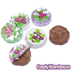 Madelaine Foiled Milk Chocolate Flower Wafers - Violets: 5LB Bag 10 Madelaine Foiled Milk Chocolate Flower Wafers - Violets: 5LB Bag -Candy Promotion Shop madelaine foiled milk chocolate flower wafers violets 5lb bag candy warehouse 4