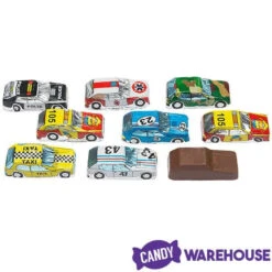 Madelaine Foiled Milk Chocolate Mini Cars: 100-Piece Display 10 Madelaine Foiled Milk Chocolate Mini Cars: 100-Piece Display -Candy Promotion Shop madelaine foiled milk chocolate mini cars 100 piece display candy warehouse 3