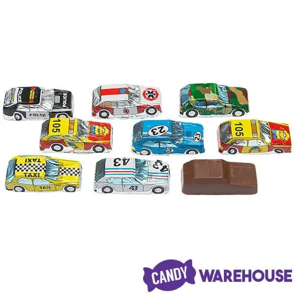 Madelaine Foiled Milk Chocolate Mini Cars: 100-Piece Display 5 Madelaine Foiled Milk Chocolate Mini Cars: 100-Piece Display - Image 3