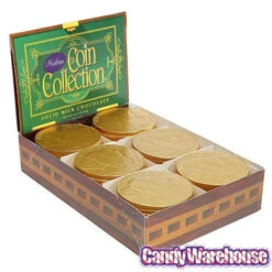 Madelaine Gold Foiled Buffalo Giant Milk Chocolate Coins: 60-Piece Box -Candy Promotion Shop madelaine gold foiled buffalo giant milk chocolate coins 60 piece box candy warehouse 3