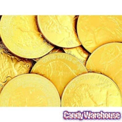 Madelaine Gold Foiled Buffalo Giant Milk Chocolate Coins: 60-Piece Box -Candy Promotion Shop madelaine gold foiled buffalo giant milk chocolate coins 60 piece box candy warehouse 4