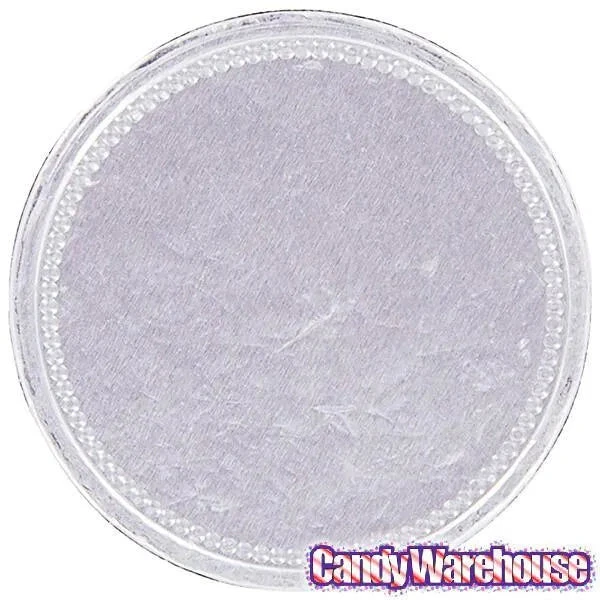Madelaine Silver Foiled Milk Chocolate Coins - Blank: 5LB Bag 4 Madelaine Silver Foiled Milk Chocolate Coins - Blank: 5LB Bag - Image 2