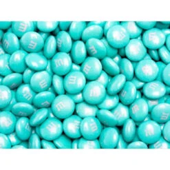 M&M's Milk Chocolate Candy - Aqua: 5LB Bag