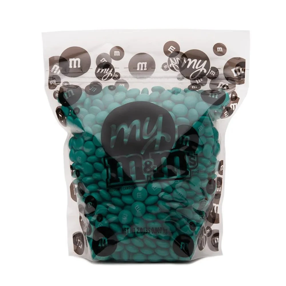 M&M's Milk Chocolate Candy - Teal: 2LB Bag 3 M&M's Milk Chocolate Candy - Teal: 2LB Bag
