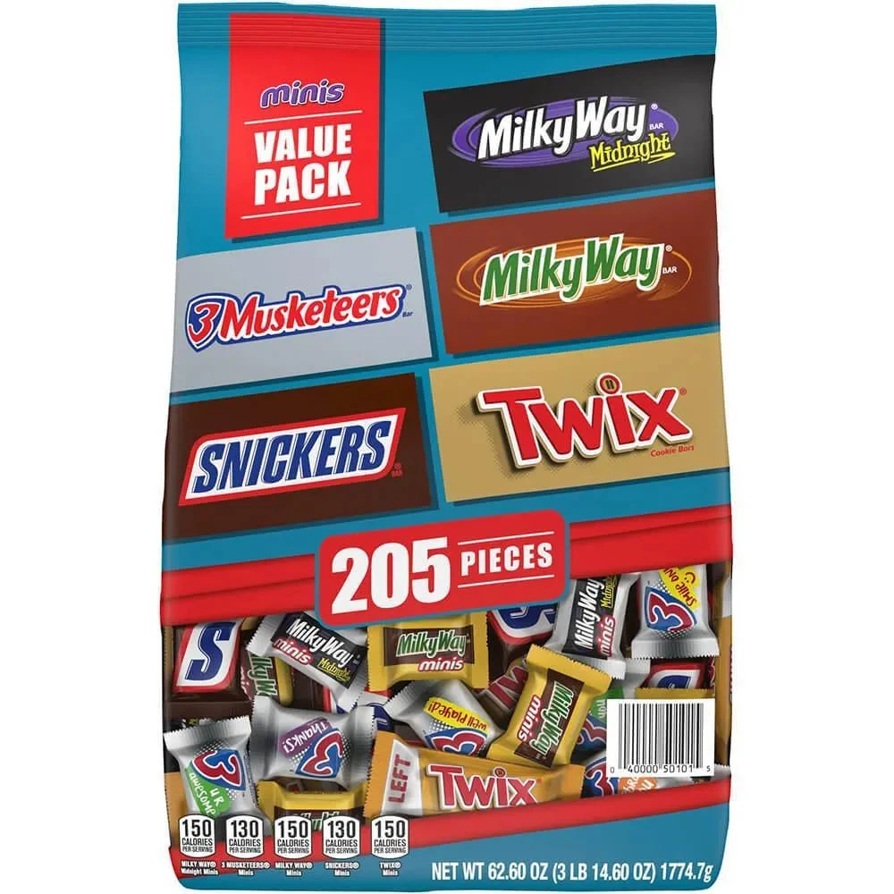 Mars Chocolate Favorites Minis Assortment: 62-Ounce Bag 3 Mars Chocolate Favorites Minis Assortment: 62-Ounce Bag