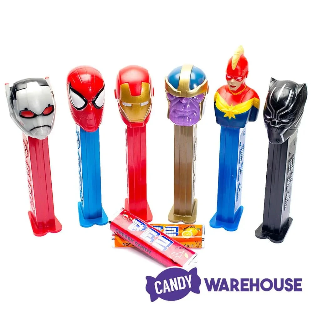 Marvel PEZ Candy Packs: 12-Piece Display 4 Marvel PEZ Candy Packs: 12-Piece Display - Image 2
