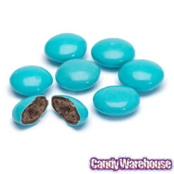 Milk Chocolate Gems - Teal: 2LB Bag -Candy Promotion Shop milk chocolate gems teal 2lb bag candy warehouse 3