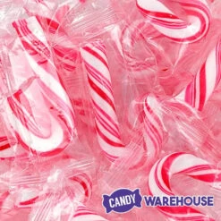 Mini Candy Canes - Red And White: 45-Piece Jar -Candy Promotion Shop mini candy canes red and white 45 piece jar candy warehouse 5