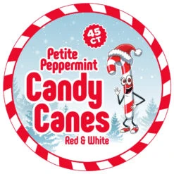 Mini Candy Canes - Red And White: 45-Piece Jar -Candy Promotion Shop mini candy canes red and white 45 piece jar candy warehouse 9