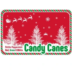 Mini Candy Canes - Red, Green, And White: 100-Piece Tub -Candy Promotion Shop mini candy canes red green and white 100 piece tub candy warehouse 5