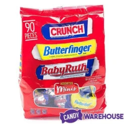 Nestlé® Nestle Assorted Miniatures Candy Bars: 90-Piece Bag -Candy Promotion Shop nestle assorted miniatures candy bars 90 piece bag candy warehouse 6