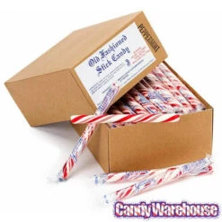 Old Fashioned Hard Candy Sticks - Peppermint: 80-Piece Box -Candy Promotion Shop old fashioned hard candy sticks peppermint 80 piece box candy warehouse 4 2296b750 aaf6 4cb6 b365 900657068a65
