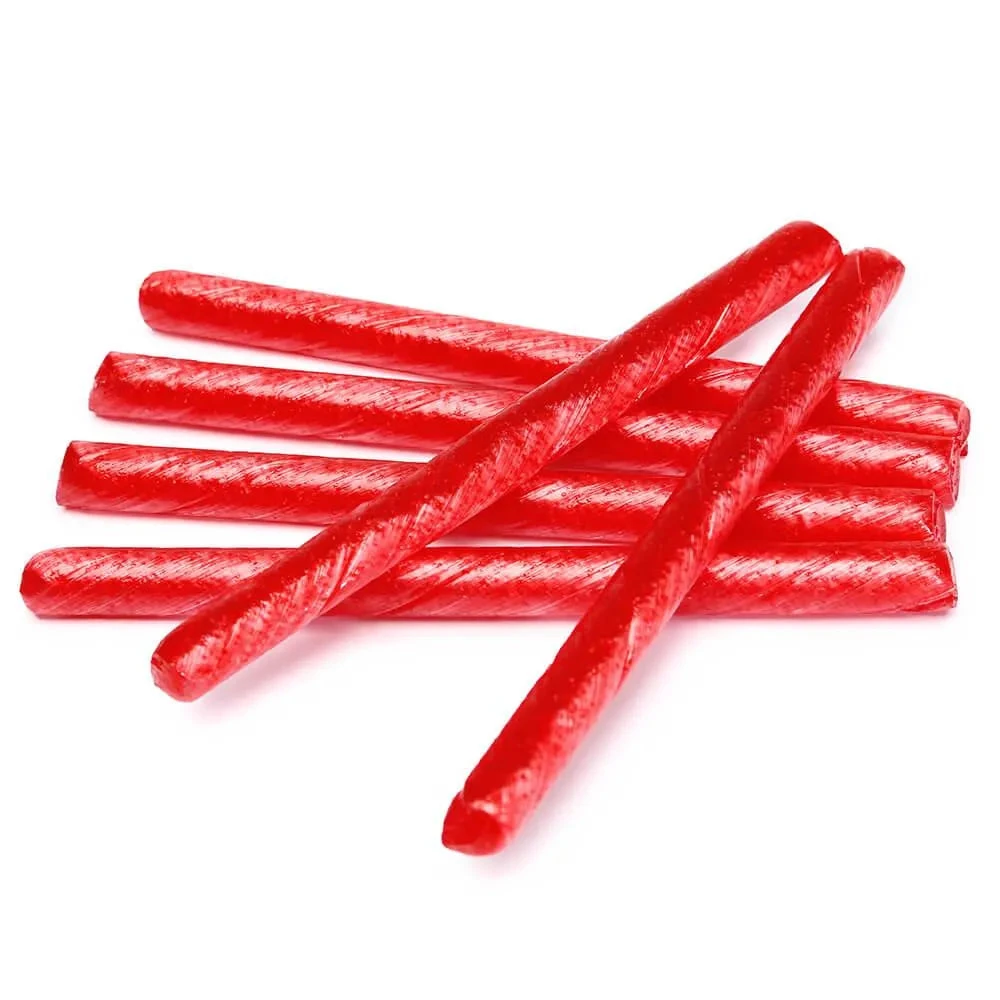 Old Fashioned Hard Candy Sticks - Sour Watermelon: 80-Piece Box 3 Old Fashioned Hard Candy Sticks - Sour Watermelon: 80-Piece Box
