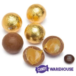 Palmer Foiled Caramel Filled Chocolate Candy Balls - Gold: 5LB Bag 9 Palmer Foiled Caramel Filled Chocolate Candy Balls - Gold: 5LB Bag -Candy Promotion Shop palmer foiled caramel filled chocolate candy balls gold 5lb bag candy warehouse 4