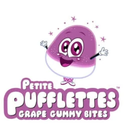 Petite Pufflettes Gummy Bites - Grape: 16-Ounce Bag -Candy Promotion Shop petite pufflettes gummy bites grape 16 ounce bag candy warehouse 3