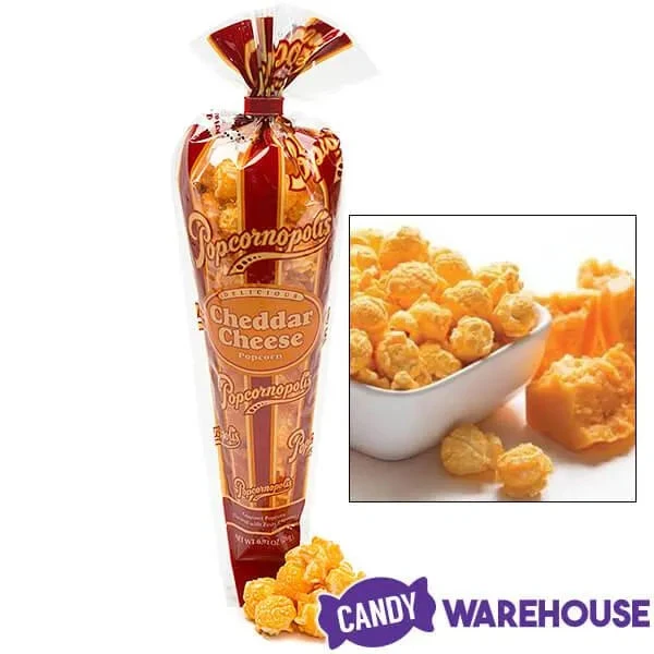 Popcornopolis Mini Cones Assorted Popcorn Packs: 12-Piece Bag 4 Popcornopolis Mini Cones Assorted Popcorn Packs: 12-Piece Bag - Image 2