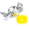 Primrose Metallic Foiled Hard Candy Buttons - Silver: 5LB Bag -Candy Promotion Shop primrose metallic foiled hard candy buttons silver 5lb bag candy warehouse 1