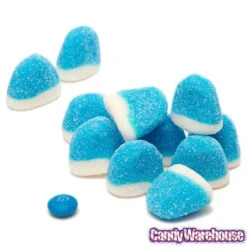 Pufflettes Gummy Bites - Blue Raspberry: 1KG Bag -Candy Promotion Shop pufflettes gummy bites blue raspberry 1kg bag candy warehouse 5