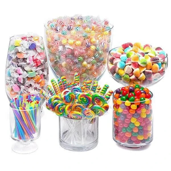 Rainbow Candy Bar Table Assortment 3 Rainbow Candy Bar Table Assortment