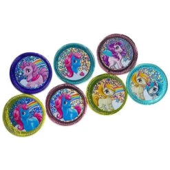 Rainbow Unicorn Foiled Milk Chocolate Coins In Mesh Bags: 18-Piece Box 10 Rainbow Unicorn Foiled Milk Chocolate Coins In Mesh Bags: 18-Piece Box -Candy Promotion Shop rainbow unicorn foiled milk chocolate coins in mesh bags 18 piece box candy warehouse 4