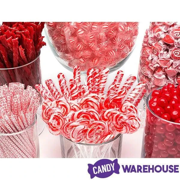 Red Candy Bar Table Assortment 4 Red Candy Bar Table Assortment - Image 2