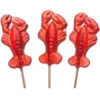 Red Lobster Hard Candy Lollipops: 12-Piece Bag