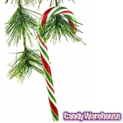 Red - White - Green Peppermint Candy Canes: 18-Piece Box -Candy Promotion Shop red white green peppermint candy canes 18 piece box candy warehouse 3