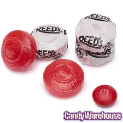 Reed's Hard Candy Rolls - Cinnamon: 24-Piece Box -Candy Promotion Shop reed s hard candy rolls cinnamon 24 piece box candy warehouse 3