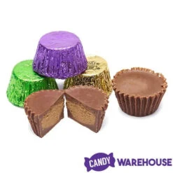 Reese's Peanut Butter Cups Color Combo - Purple, Green And Gold: 600-Piece Box -Candy Promotion Shop reese s peanut butter cups color combo purple green and gold 600 piece box candy warehouse 3