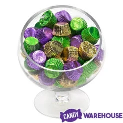 Reese's Peanut Butter Cups Color Combo - Purple, Green And Gold: 600-Piece Box -Candy Promotion Shop reese s peanut butter cups color combo purple green and gold 600 piece box candy warehouse 4