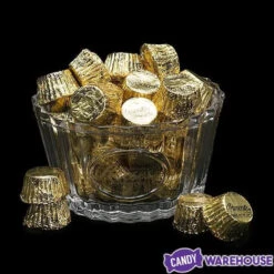 Reese's Peanut Butter Cups Miniatures - Gold: 200-Piece Bag -Candy Promotion Shop reese s peanut butter cups miniatures gold 200 piece bag candy warehouse 3