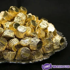 Reese's Peanut Butter Cups Miniatures - Gold: 200-Piece Bag -Candy Promotion Shop reese s peanut butter cups miniatures gold 200 piece bag candy warehouse 4
