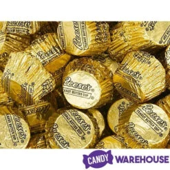 Reese's Peanut Butter Cups Miniatures - Gold: 200-Piece Bag -Candy Promotion Shop reese s peanut butter cups miniatures gold 200 piece bag candy warehouse 6