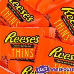 Reese's Thins Milk Chocolate Peanut Butter Cups Candy: 7.37-Ounce Bag -Candy Promotion Shop reese s thins milk chocolate peanut butter cups candy 7 37 ounce bag candy warehouse 3