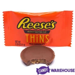 Reese's Thins Milk Chocolate Peanut Butter Cups Candy: 7.37-Ounce Bag -Candy Promotion Shop reese s thins milk chocolate peanut butter cups candy 7 37 ounce bag candy warehouse 4