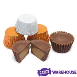 Reeses Peanut Butter Cups Color Combo - Orange And White: 400-Piece Box -Candy Promotion Shop reeses peanut butter cups color combo orange and white 400 piece box candy warehouse 3
