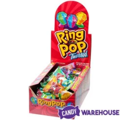 Ring Pops - Twisted: 24-Piece Box -Candy Promotion Shop ring pops twisted 24 piece box candy warehouse 3 04880948 576a 440c a039 e572ac6aaea1