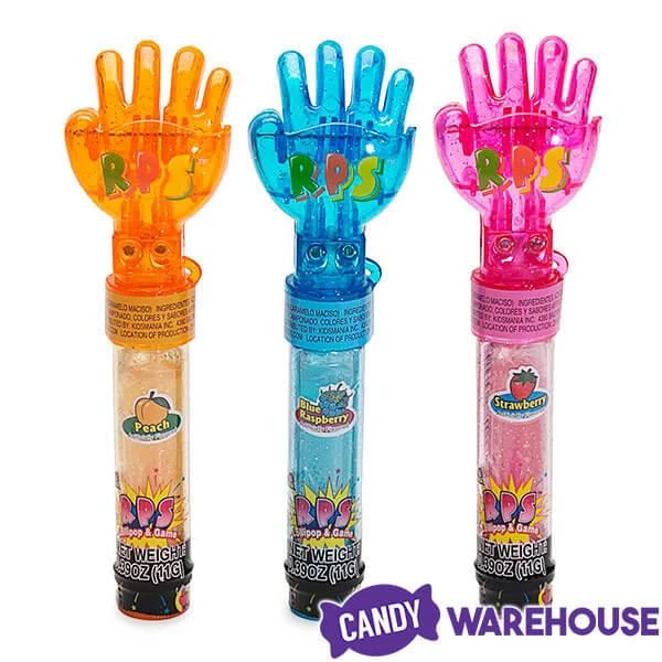 Rock Paper Scissors Hand Game Lollipops: 12-Piece Box 4 Rock Paper Scissors Hand Game Lollipops: 12-Piece Box - Image 2
