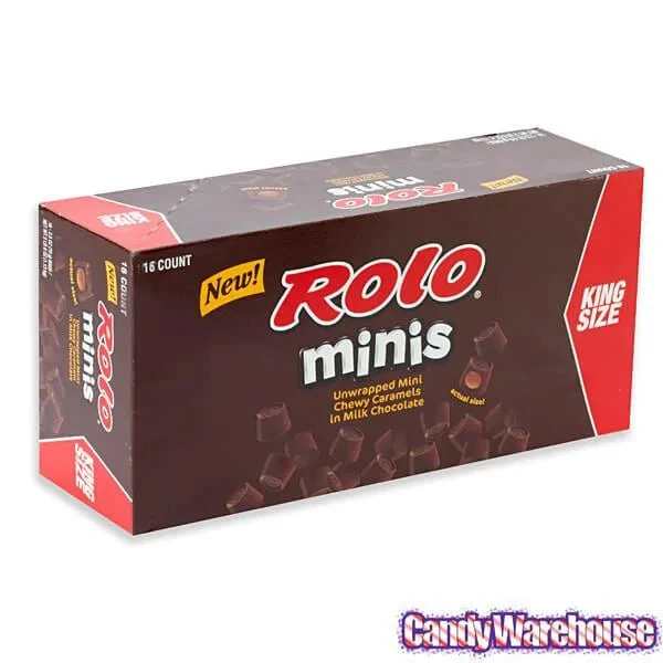 Rolo Minis Candy King Size Pouches: 16-Piece Box 4 Rolo Minis Candy King Size Pouches: 16-Piece Box - Image 2