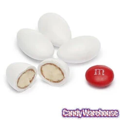 Sconza Jordan Almonds - White: 5LB Bag -Candy Promotion Shop sconza jordan almonds white 5lb bag candy warehouse 3