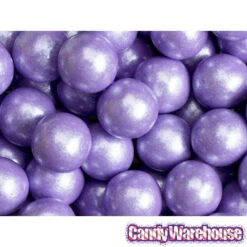 Shimmer Pearl Lavender Purple 1-Inch Gumballs: 2LB Bag -Candy Promotion Shop shimmer pearl lavender purple 1 inch gumballs 2lb bag candy warehouse 3